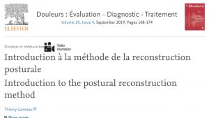 Mon article enfin publié dans la revue Douleurs : Evaluation – Diagnostic – Traitement!!